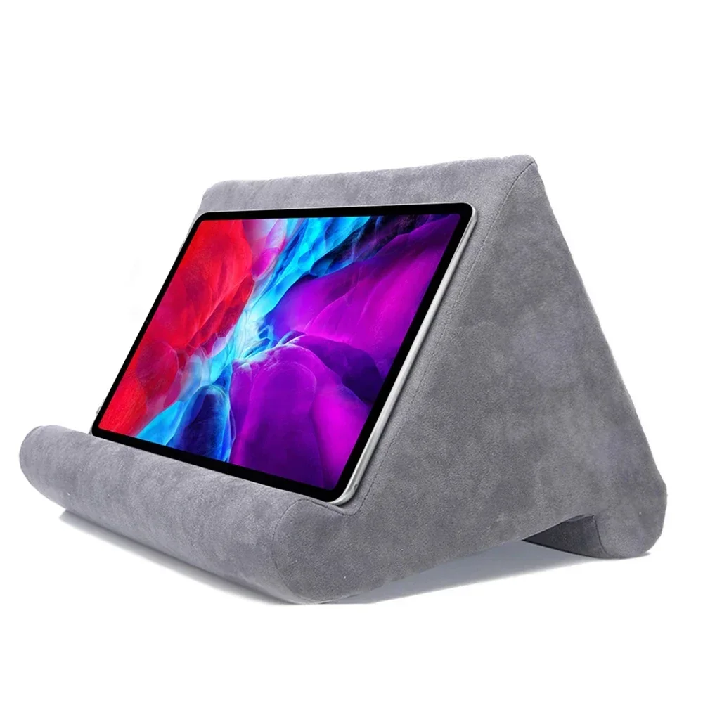 Tablet PC Sponge Pillow Holding Holder Bracket for IPad Samsung Huawei Xiaomi Tablet Holder Cell Phone Pillow Reading Stand Tool