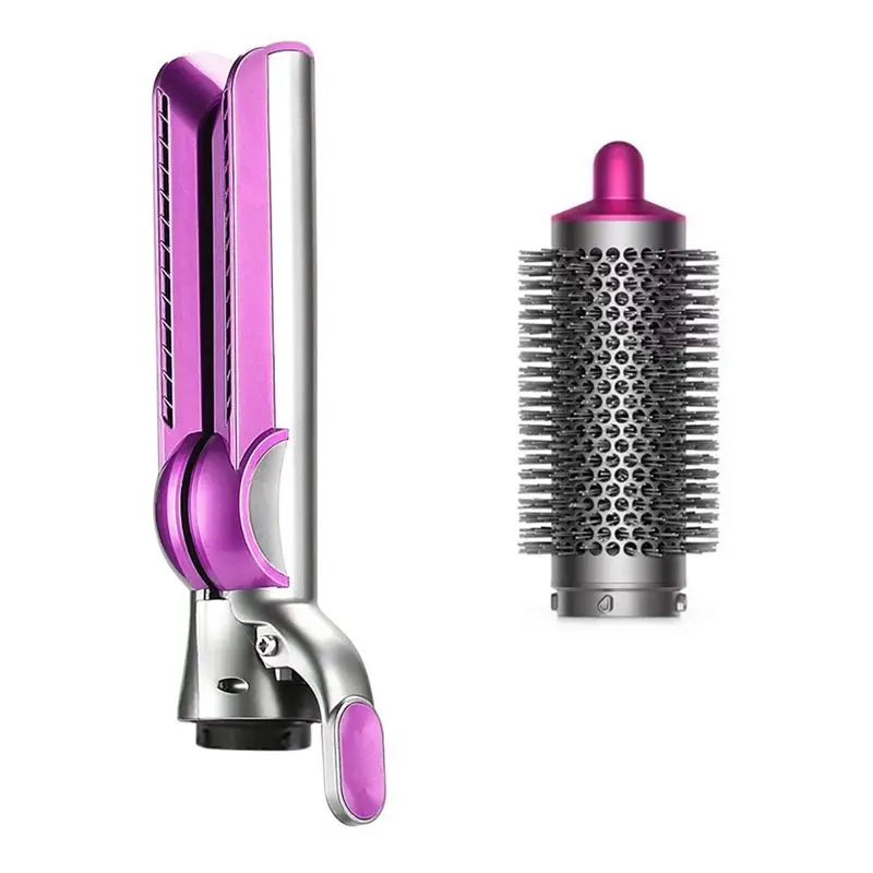 

AD-Round Brush & Airflow Attachment For Dyson Airwrap Styler HS01 HS05 HS08 For Smooth Hair Style And Hair Curling