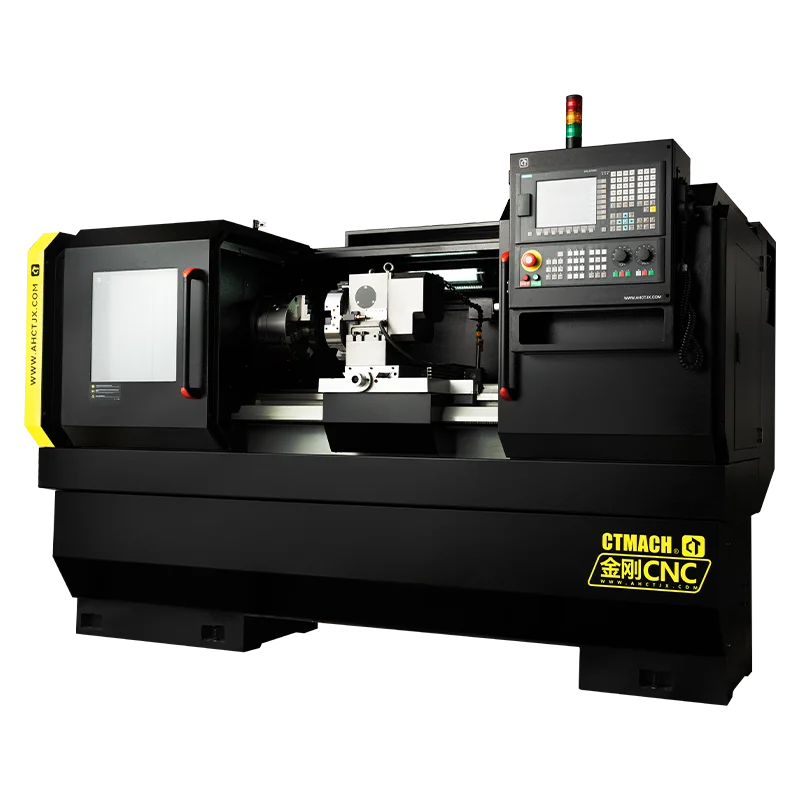 Turret CTCNC40C Industry Hinery CNC Turning Cutting Lathe Hine CK6140 CAK6140 CK6150