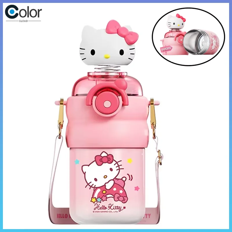 

Подлинные аксессуары для изолированных чашек Hellokitty с высоким внешним видом, практичные и незаменимые зимние подарки