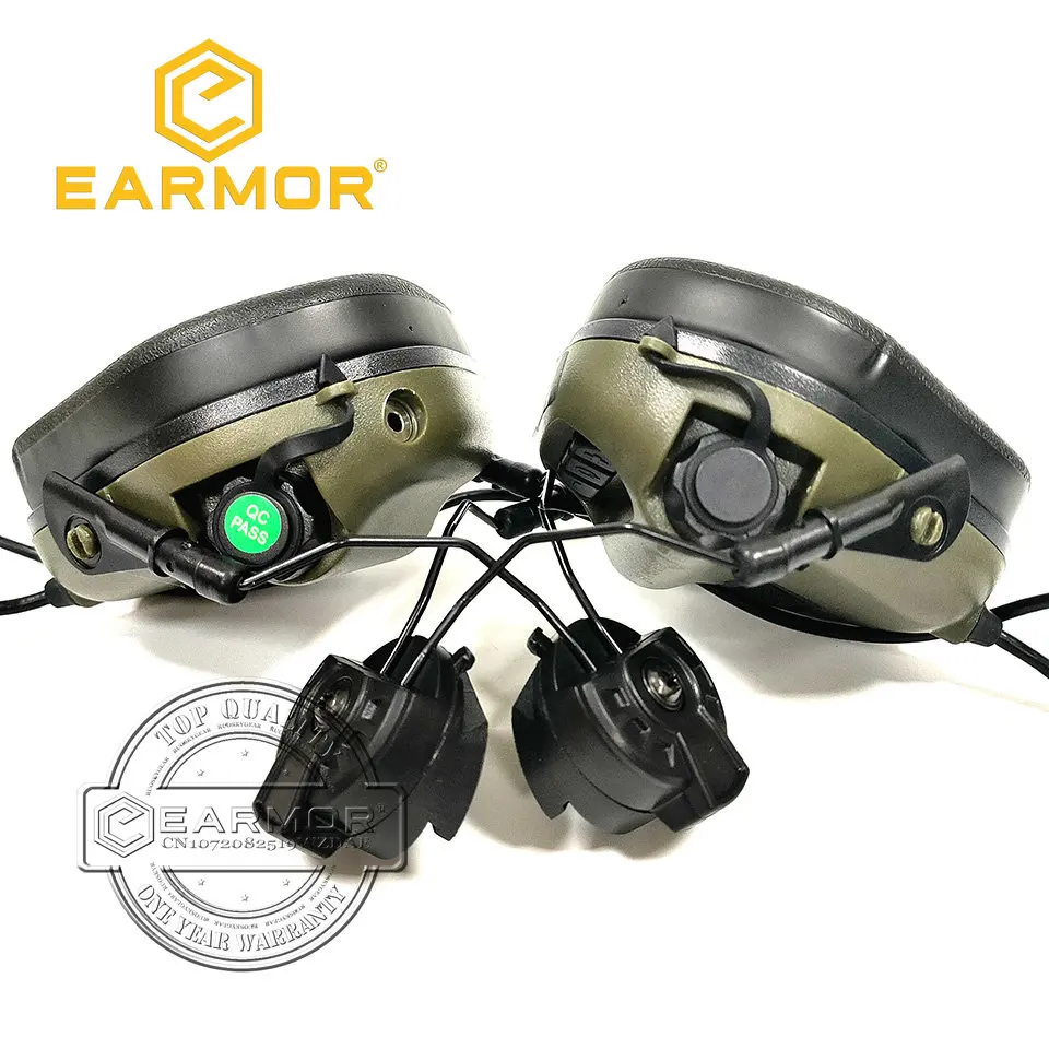 Opsmen Earmor M31H MOD3 Tactische Headset Ruisonderdrukkende Gehoorbescherming Softair Luchtvaart Hoofdtelefoon Voor Snelle Mt Helmen