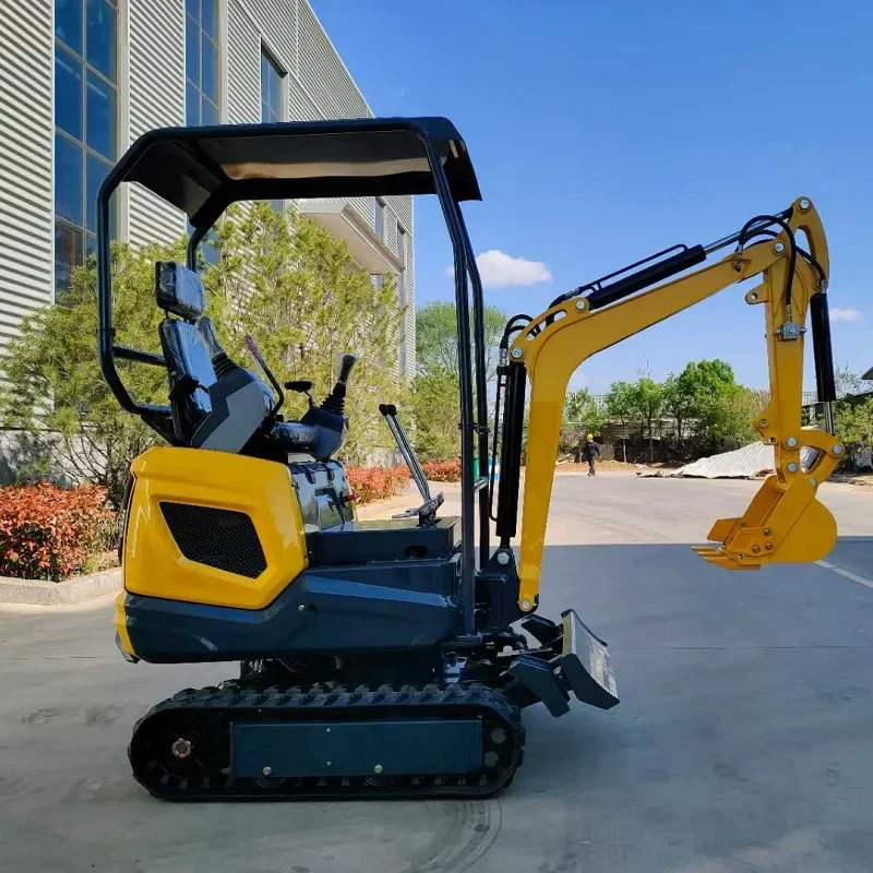 

Mini Excavators With Boom Swing 1.5 Ton Digger Cab EPA EURO 5 Standard Digger Mini Excavator Prices Super Discount