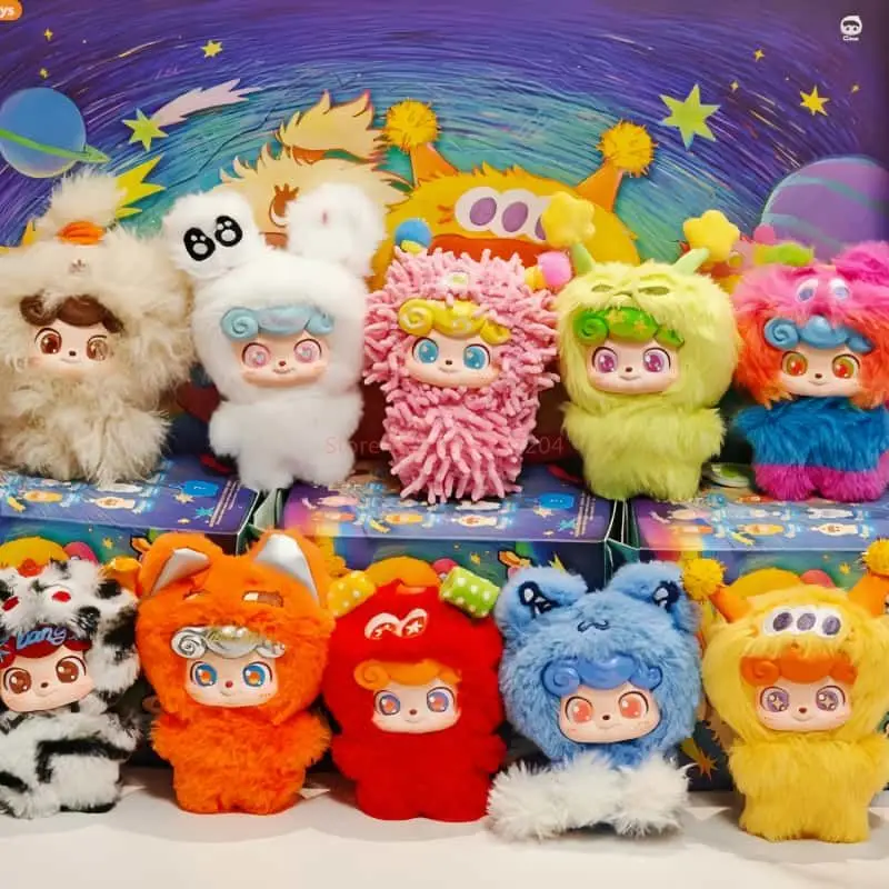 

New Original Q Bao Radio Wave Club Mini Blind Box Cute Vinyl Doll Mystery Box Bag Charms Decorations Ornament Toy Holiday Gifts