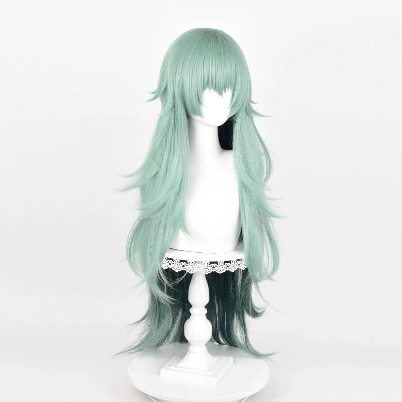 High Quality Eto Yoshimura Cosplay Wig 95cm Long Green Gradient Wigs Heat Resistant Synthetic Hair for Halloween Con Party
