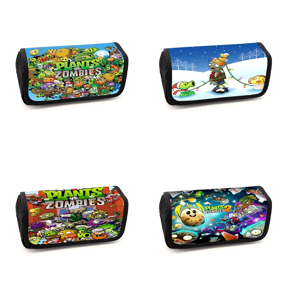 

Children's Storage Bags Clutch Bag,Zom-bies Print School Pencil Bag for Boys Gilrs,Kids' Cartoon Pen Case for Pupil Student