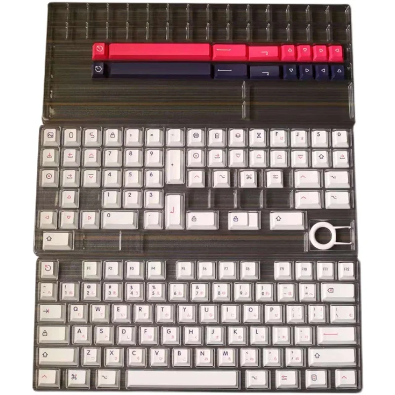 PBT Keycap Set para teclado mecânico, versão múltipla, XDA, perfil cereja