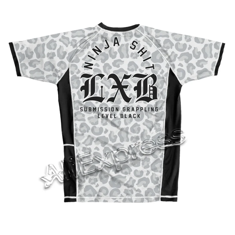 25-26 Summer V1 LXB AJJ Black Rash Guard Quick Drying Gym Tee Levelxblack Jersey T-shirts RANKED V2 NIVEL NEGRO RAASH GUARD Top
