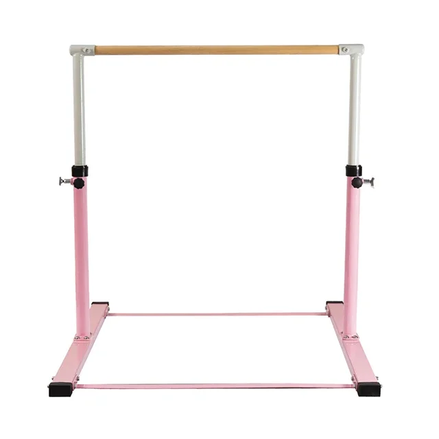 Gymnastics Training Bar Height Adjustable Horizontal Bar for Kids