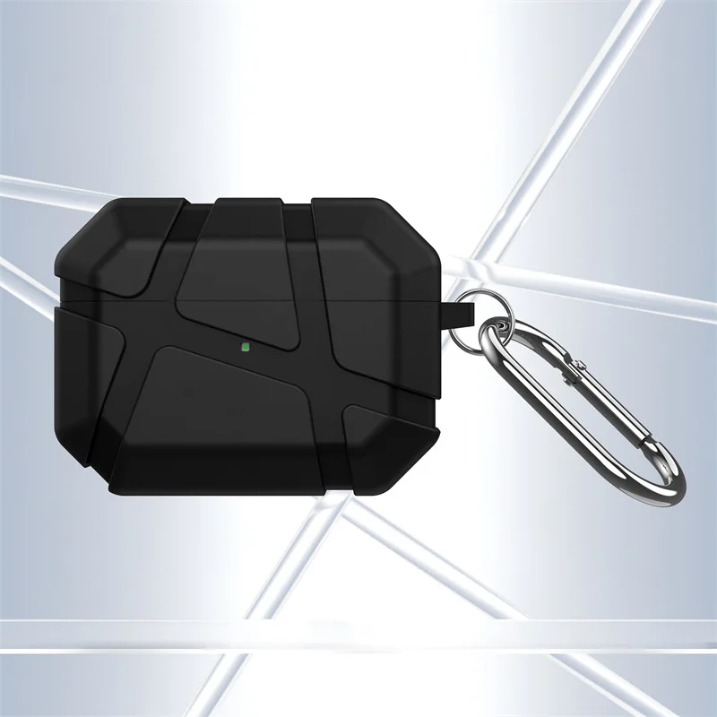 Earphone Cases for Airpods Pro 3 2025 Funda Coque for Airpods Pro 3 2 4 Pro3 Cover With Hook Luxury Protective Shell - Image 2