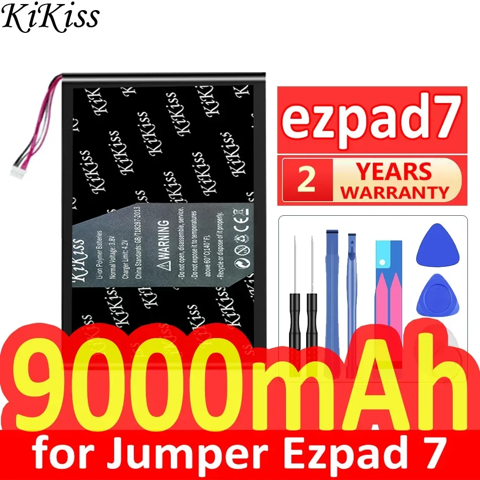 KiKiss Battery 9000mAh for Jumper Ezpad 7 ezpad7 Tablet