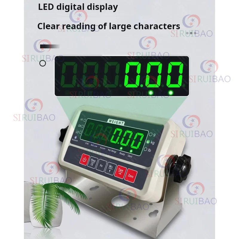 무게 센서 로드미터 DIY 가축 규모 돼지 및 가축 무게 미니 트럭 저울 500kg-20 톤 110v-220v 내장 배터리