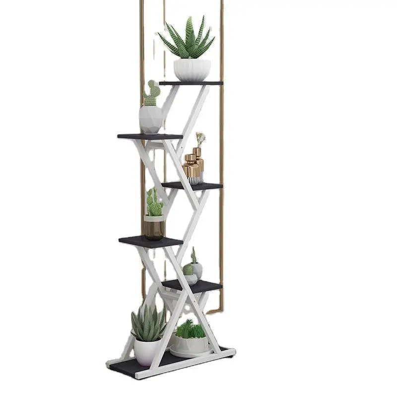 Modern Simple Green Radish Flower Rack Shelf Multi-layer Living Room Indoor Succulent Flower Pot stand Balcony Flower Shelf
