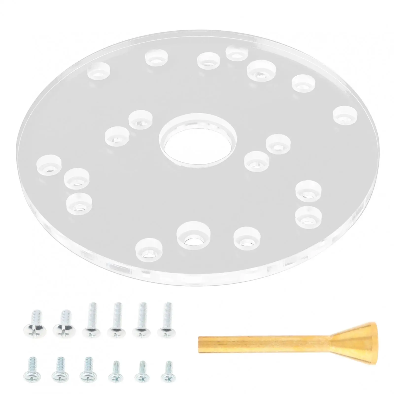 Electric Router Base Acrylic Woodworking Auxiliary Tools, Universal Base For Electric Wood Milling Acrylic Woodworking Tools