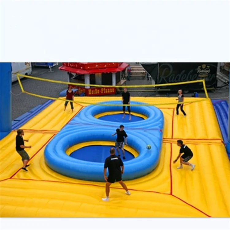 Inflatable Volleyball Court Volleyball Court Inflatable Volleyball Court Student Training