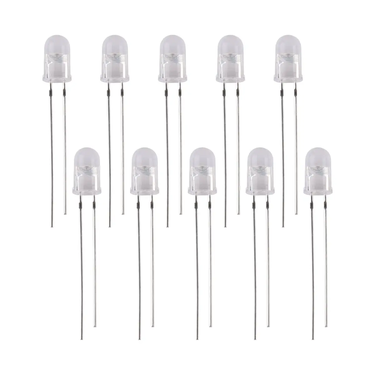L77A 10pcs 5mm IR LED Infrared Light Emitting Diode.