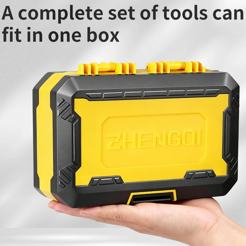 ZhengQi40pc مفك وجع كم مجموعة مفك براغي بسقاطة طقم مفاتيح لتقوم بها بنفسك أداة إصلاح منزلية المغناطيسي مفك مسامير بت مجموعة