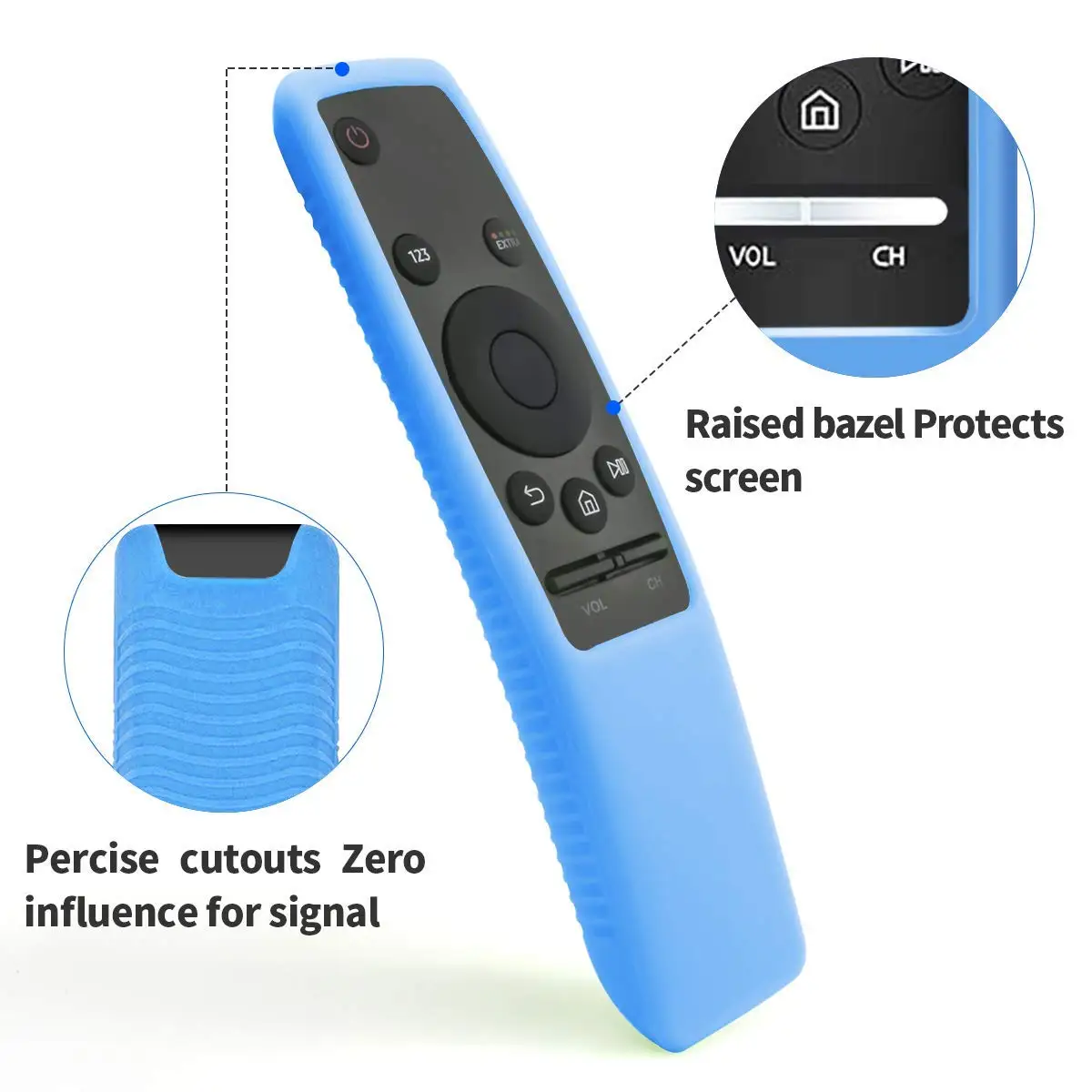 Custodia protettiva in Silicone per Samsung Smart TV BN59 Series Cover morbida luminosa BN59-01266A/BN59-01274A/BN59-01241A/BN59-01242A