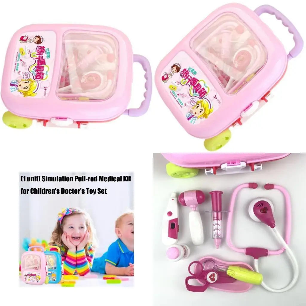 A5YC Kids Doctor met Medicals Tool en Accessoires Suitclees doen alsof speelgoed speelgoed voor Toddler Indoor Outdoor