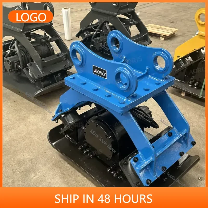 AORIS OEM/ODM Excavator Hydraulic Plate Compactor for Building Construction 1 Year Warranty