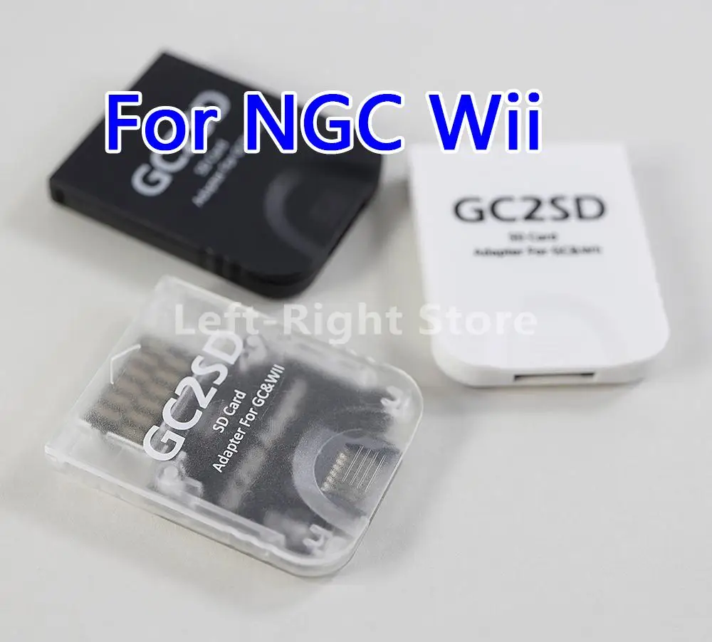 50PCS For NGC Game Console RetroScaler GC2SD GC To SD Card Adapter Memory TF Card Adapter SD Card Reader For Wii Game Console