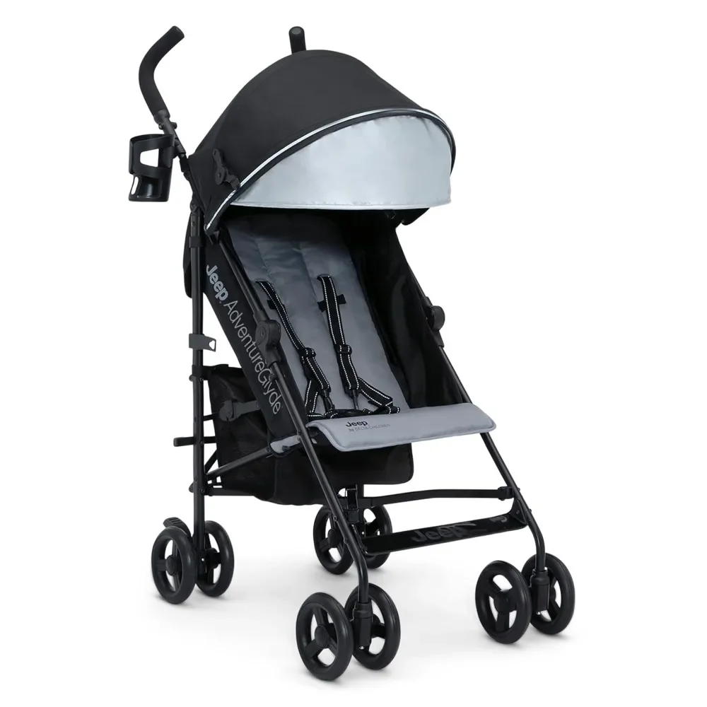 Jeep AdventureGlyde Stroller by  - Lightweight Travel Stroller with Smoothest Ride & Compact Fold