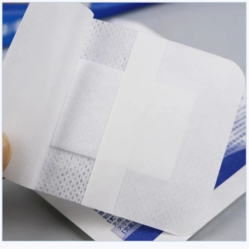 

10pc Sterile Wound Dressing Medical High Absorbing Pads Breathable Self-adhesive Wound Care Disposable Dressing Kit Home Use