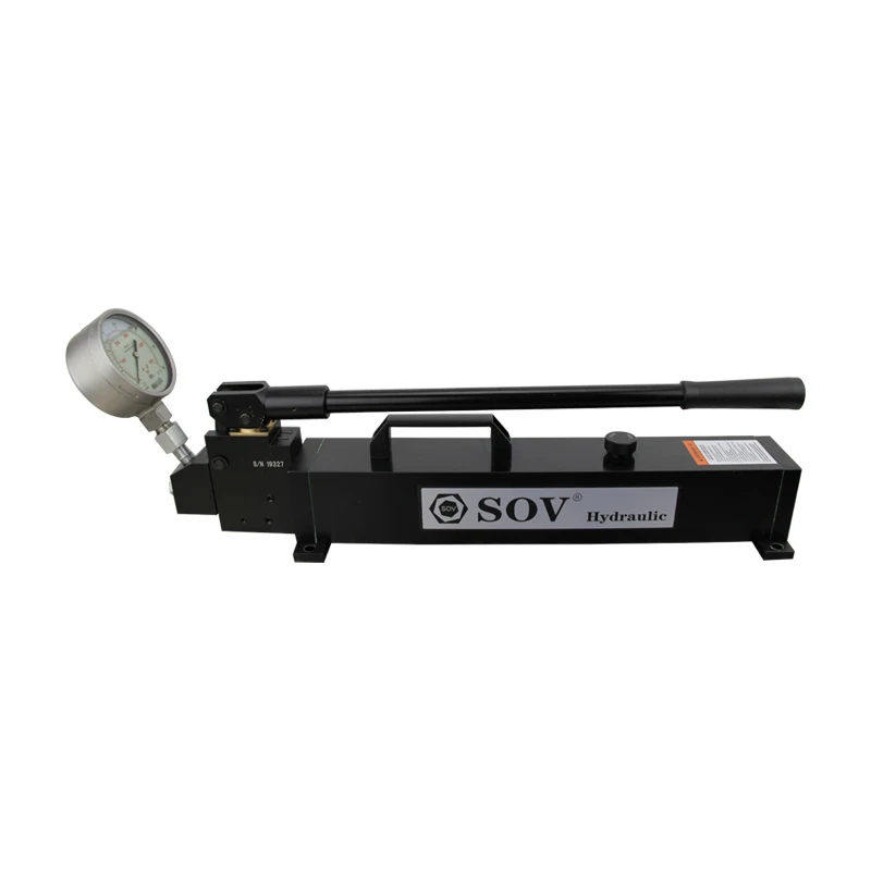 Ultra High Pressure Factory Price 2000BAR Hydraulic Hand Pump 5-8 YEARS Usage SOV-P-2000