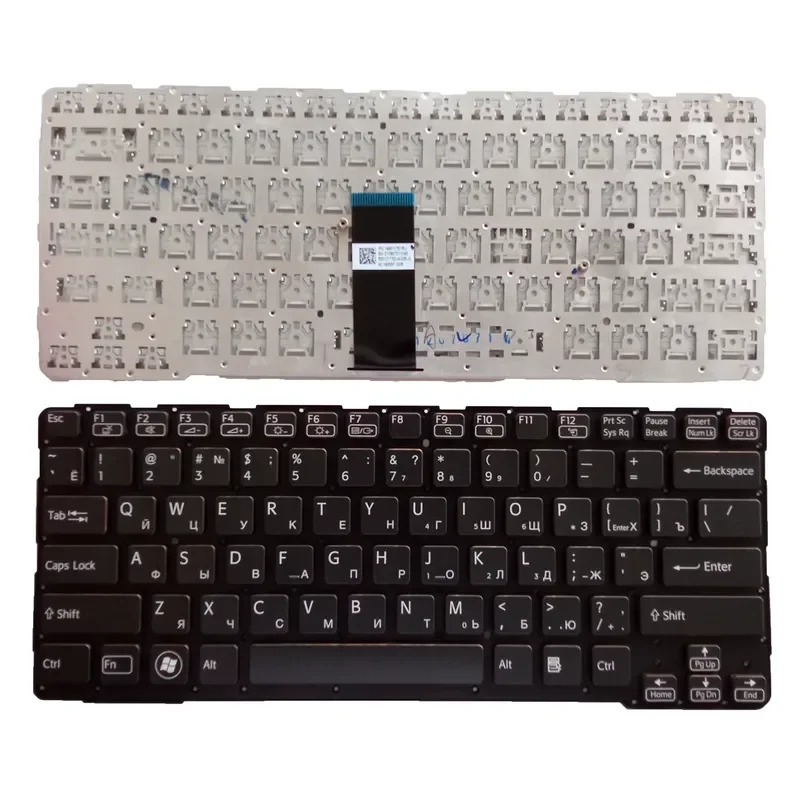 Teclado para SONY Vaio E14 SVE14A SVE141 SVE14111ELW com layout russo