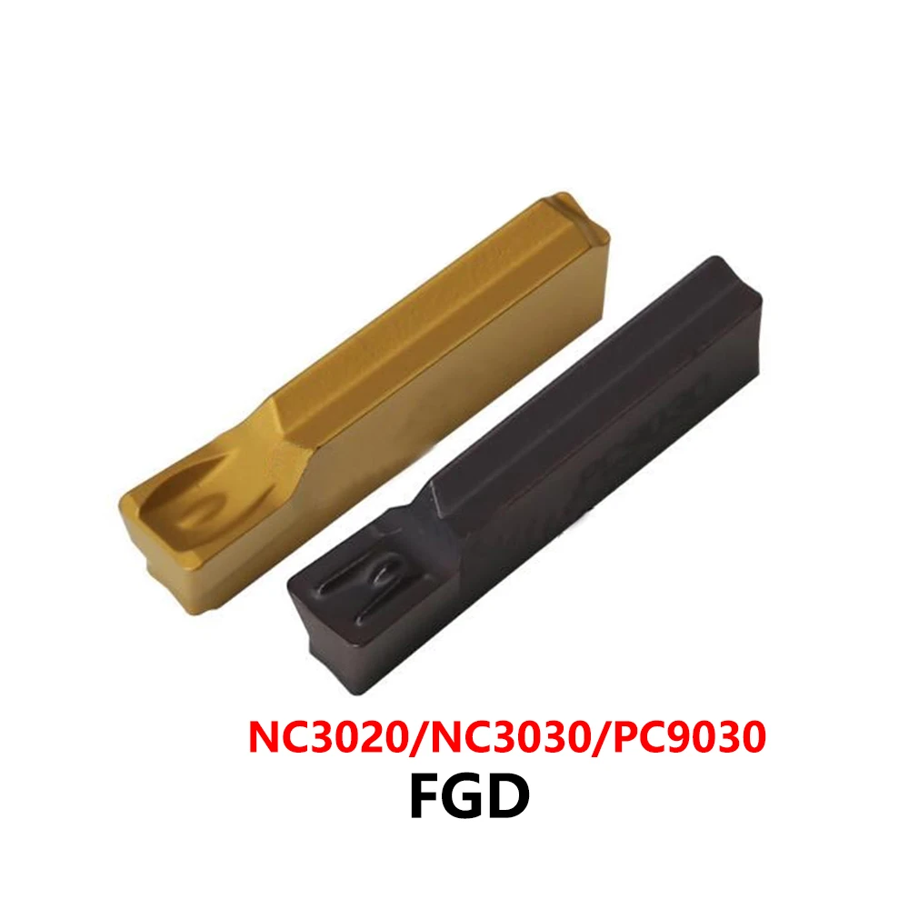 FGD FGD300 FGD400 FGD500 Original FGD300R-03 FGD400R FGD500R 03 04 NC3020 NC3030 PC9030 insertos de carburo herramientas de torneado y ranurado