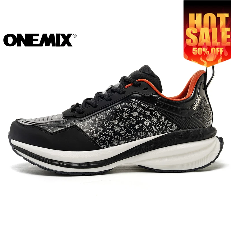

ONEMIX: Хит продаж! Спортивные кроссовки унисекс из кожи, водонепроницаемые, легкие, удобные, дышащие, для бега.