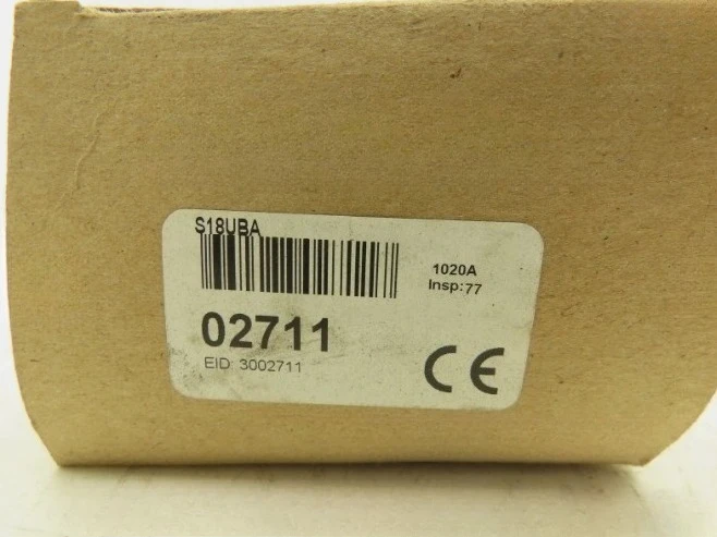 

Абсолютно новый оригинальный S18UBA 10-30VDC, быстрая доставка