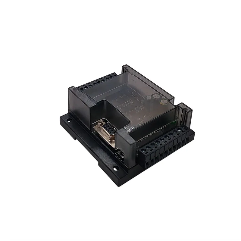 PLC Programmable Logic Industrial Controller With Shell FX2N-10MR/MT 14/20//24/30/32MT Transistor Relay Module DC24V  9.6kbps