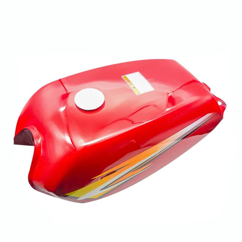 Motorcycle Fuel Tank for Suzuki Haojue Jingcheng Qingqi AX100 HJ100 JC100 Red Blue 2-Stroke Petro Oil Metal Box Motorbike Tank