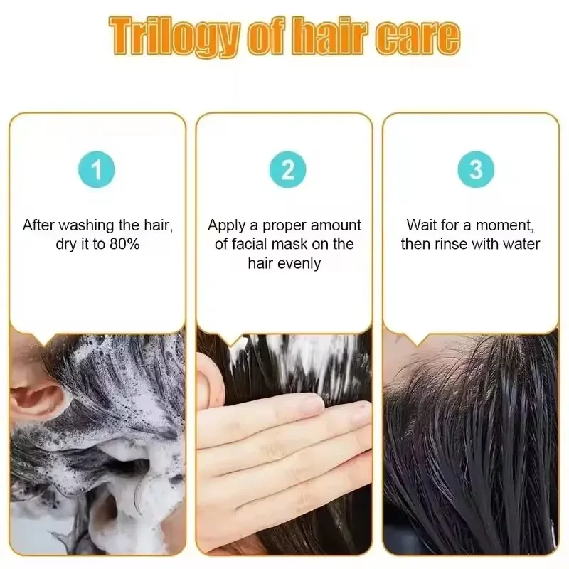 Condicionador de Arroz que Penetra no Núcleo do Cabelo, Repõe Nutrientes, Repara Cutículas Danificadas e Melhora a Secura, Pontas Duplas, Frizz e Outros Danos Capilares Causados por Secagem com Secador, Alisamento e Coloração.