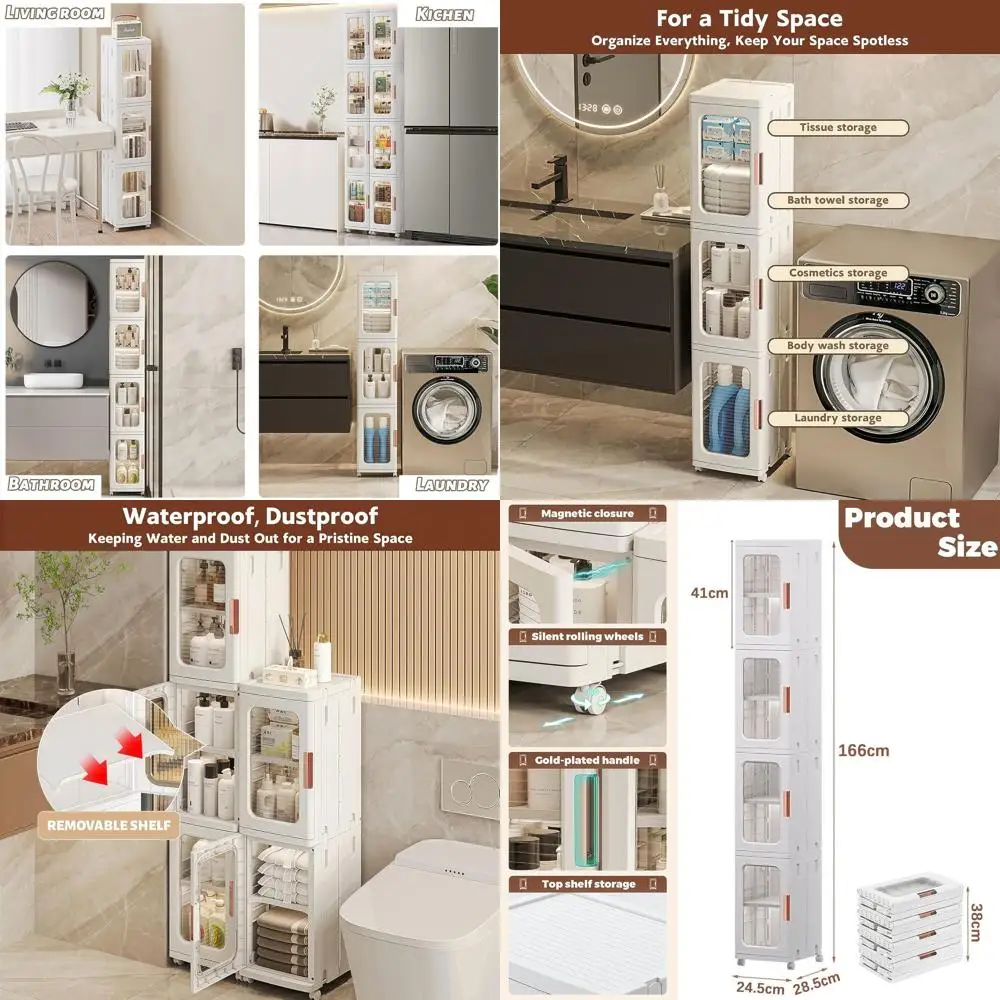 Portable 4-Tier Pla… - image