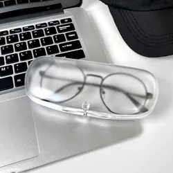 Transparent Glasses Case Frosted Plastic Hard Sungalsses Case For Glasses Protector Box Portable Eyeglasses Case Eyewear Box