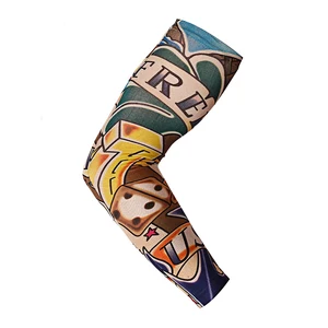 6 Sommersets im Freien mit dem Radfahren MTB Sonnenschutz 3D -Druck Tattoo Mango Man Ärmel für Brasilien Schutz UV Frauen Arm Ärmele 10 Hauptverkäufe Tatoo Arm Manga - №9