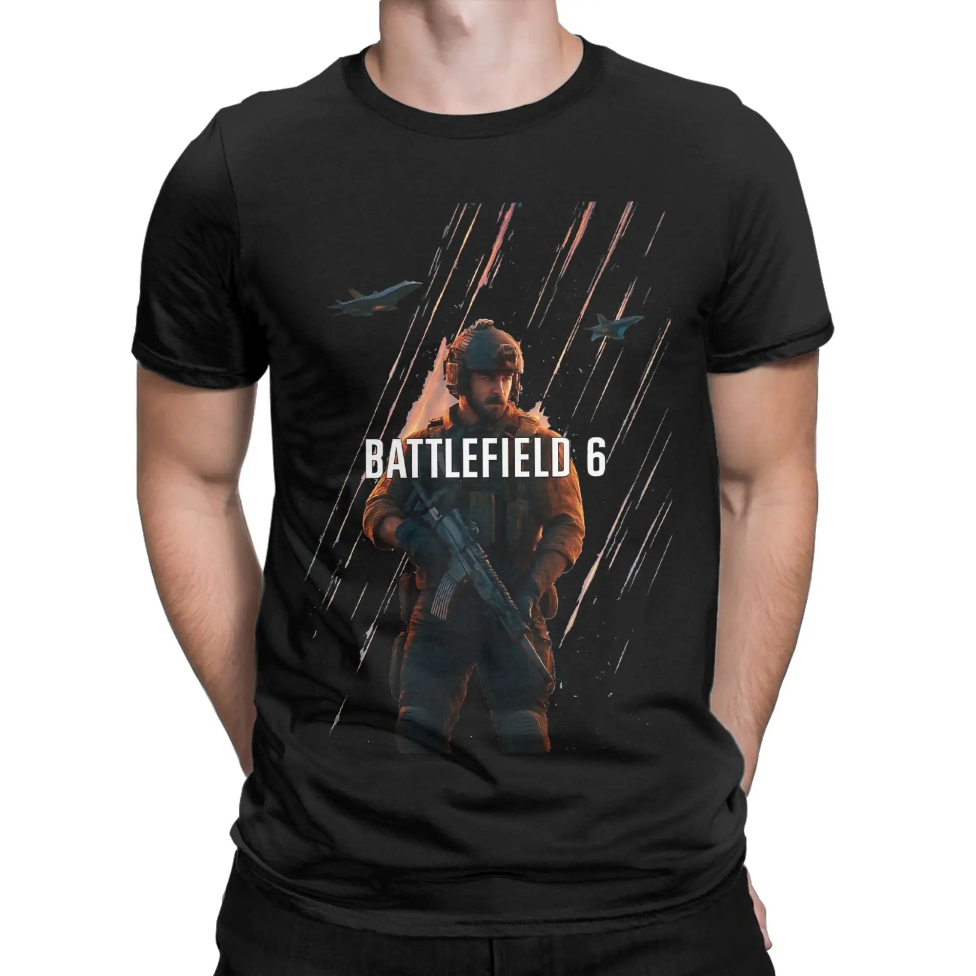 Men Women Battlefield 6 Funny Games BF6 Shirt Cotton New Arrival T-Shirt  Clothing Outfits