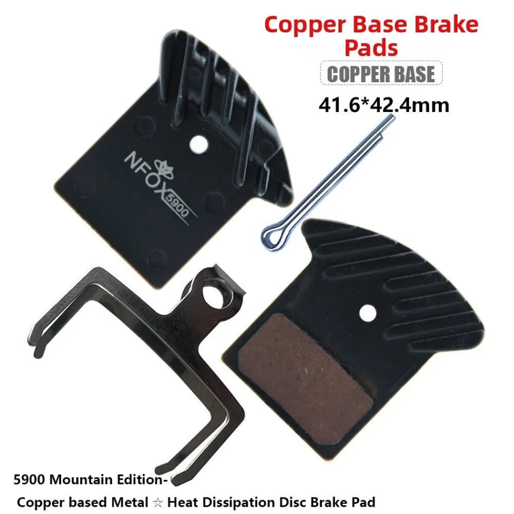 1set Metal Four Piston Black 10 Styles Hydraulic Brake Disc Brake Radiator Disc Brake Pad for Scooter Electric Vehicle