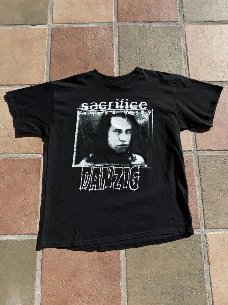 Vintage 90s Danzig Misfits T Shirt 1999 Tour - Metal Punk Rock  - XL