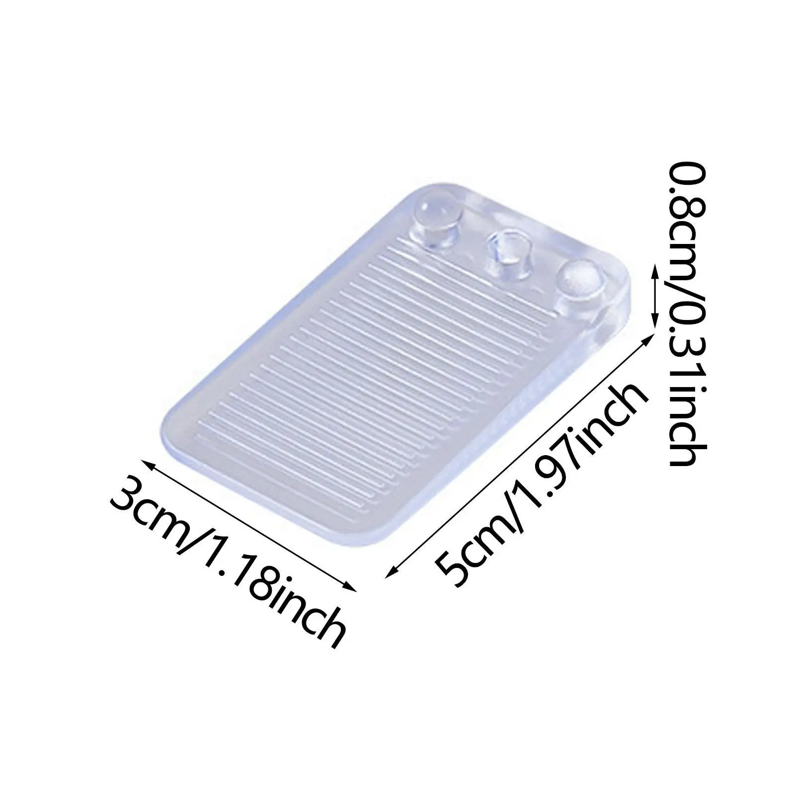 3x Furniture Levelers Shims for Leveling Versatile Fixing Toilet Pads Leveling Shims for Home Improvement for Doors Cabinet