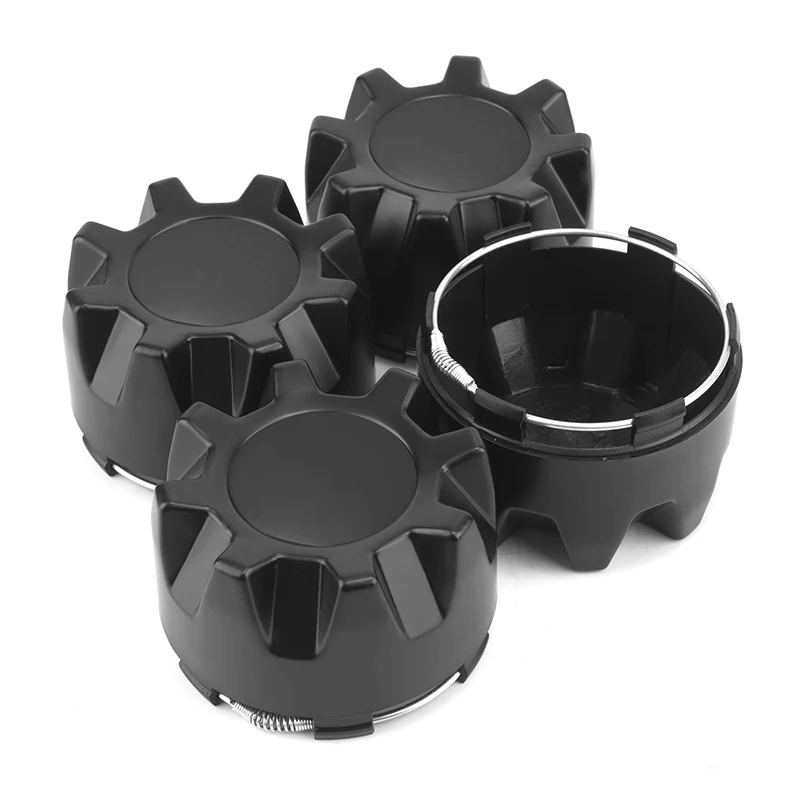 4pcs 84mm/3.31in 80mm/3.16in Center Cap Cover Wheel Hub for ITP Hurricane/Tornado  ‎#C110ITP (4/110, 4/115, 4/137, 4/156) Black