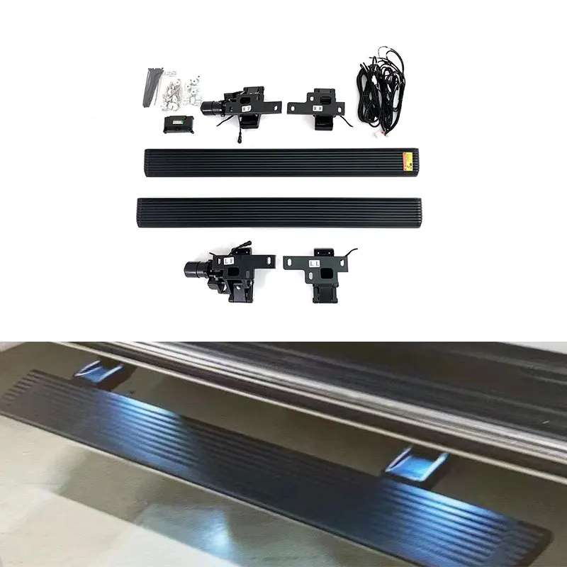 2019-23year W464 W463A G500 G63 car body kits short electric side step accessories with LED for Mercedes Benz G class