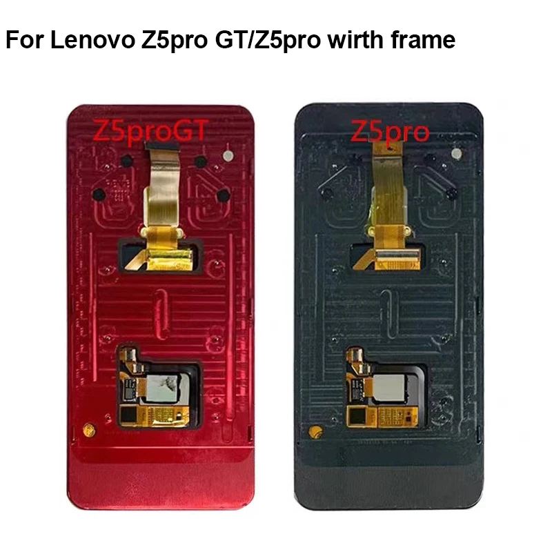 Imagem -03 - Original Amoled 6.39 para Lenovo z5 Pro L78031 Display Lcd Touch Screen Substituição Digitador Assembly para Lenovo Z5pro gt L78032