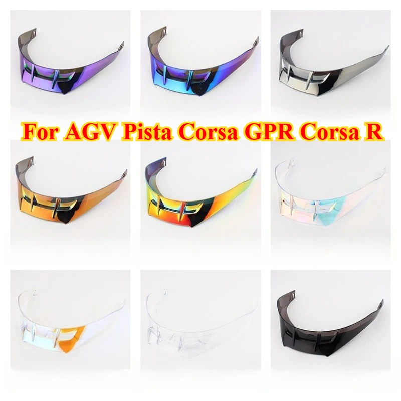 Helmet Accessories Modified Tail for AGV Pista Corsa GPR Corsa R Large Tail Air Guide Vane Combat Radar Track Spoiler Throttle