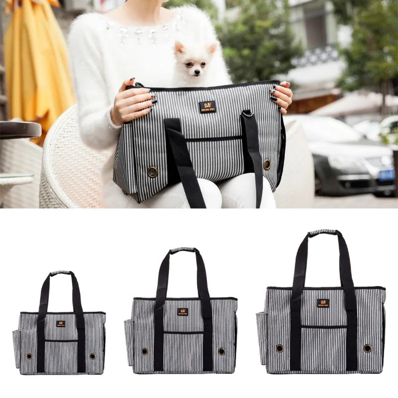 Portable Pet Dog Bags Car Travel Handbag Shoulder Bag for Cats Dogs Kennel