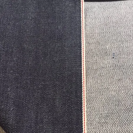 14.5oz Affordable Motorcycle Jeans Cloth Stock Selvedge Denim Fabric Trendy Selvage Jean Material W66135A