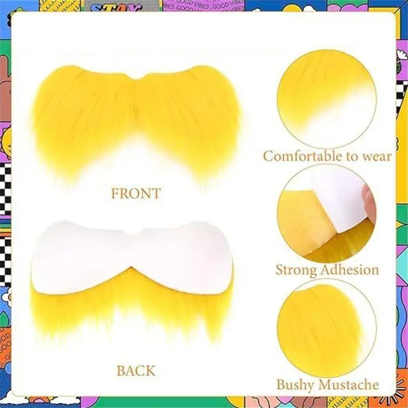 652F Role Playing Chapéu Gengibre Barba e Luvas Definidas para Celebrações Feriados