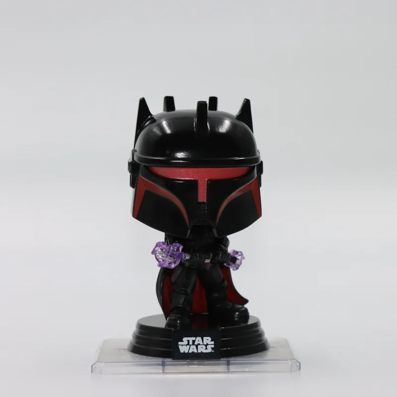 Original Funko Pop Star Wars Moff Gideon With Armor Bo-Katan Kryze Ig-11 Marshall Grogu Force Barrier Action Figure Model Toys view 2