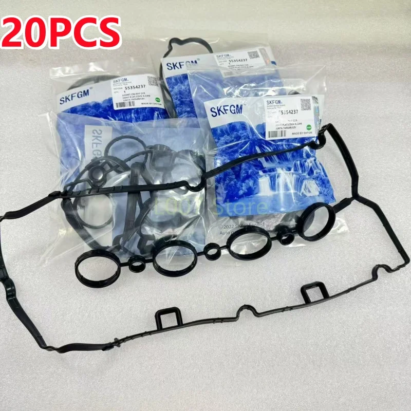 

20PCS Engine Valve Cover Gasket NO: 55354237 For Chevrolet Cruze Aveo Aveo5 Sonic Opel Saturn Astra Pontiac G3